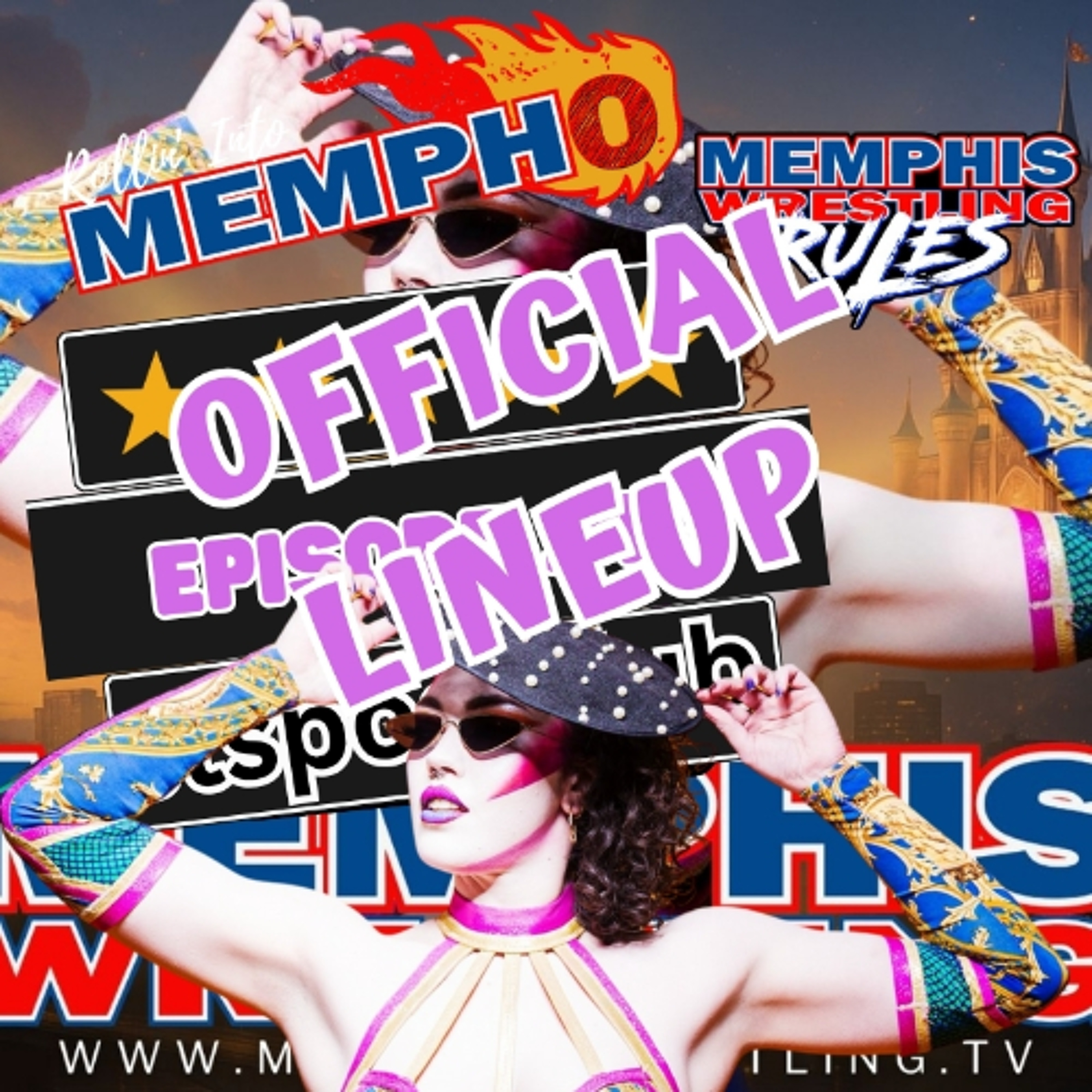 OFFICIAL LINEUP Memphis Wrestling, Episode 247 episode artwork