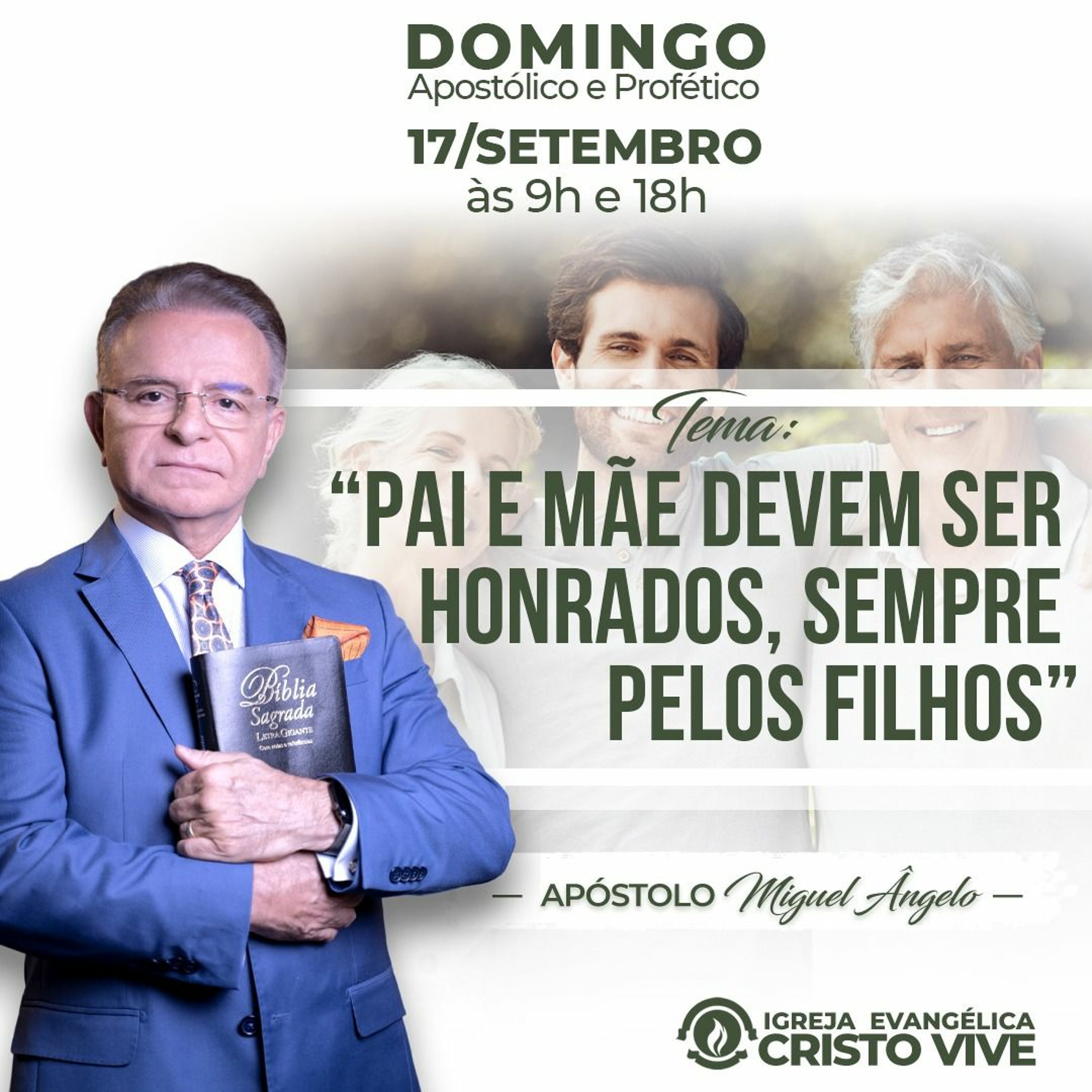 Igreja Evangélica Cristo Vive - Ap. Miguel Ângelo