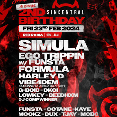 SIN CENTRAL - 2ND BIRTHDAY - DJ COMPETITION ENTRY