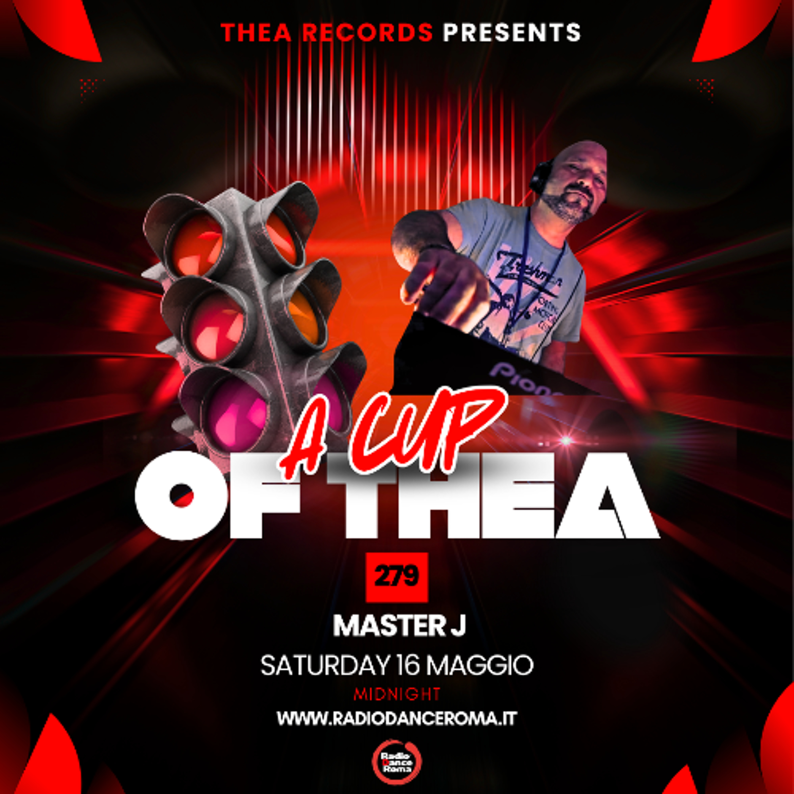 A cup of thea episode 279 with Master J episode artwork