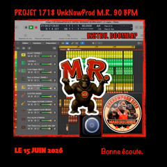Projet 1718 UnkNowProd M.R. INSTRU. BOOMBAP 90 BPM MAST. L.P.