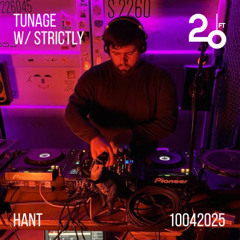 Tunage w/ Strictly @ 20ft Radio - 10/04/2025