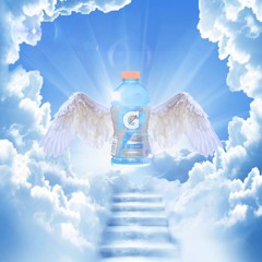 holy water and a gatorade