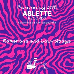 Namarone and Lowvoltage, An evening with Ablette Records @ Klub Kegelbahn, 240608