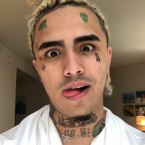 Young American rap artist Lil Pump with tattoos on his body Desktop  wallpapers 600x1024