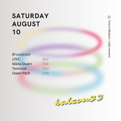 Balcon33 radio w ⧸ Tennisist