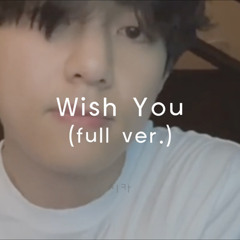 Wish You - Taehyung(V) FULL ver. edited by 치카