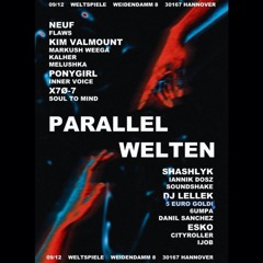 Josy b2b Jubustus - Teatime Conversations 02 @ Parallelwelten | Weltspiele Hannover 09 - 12 - 22