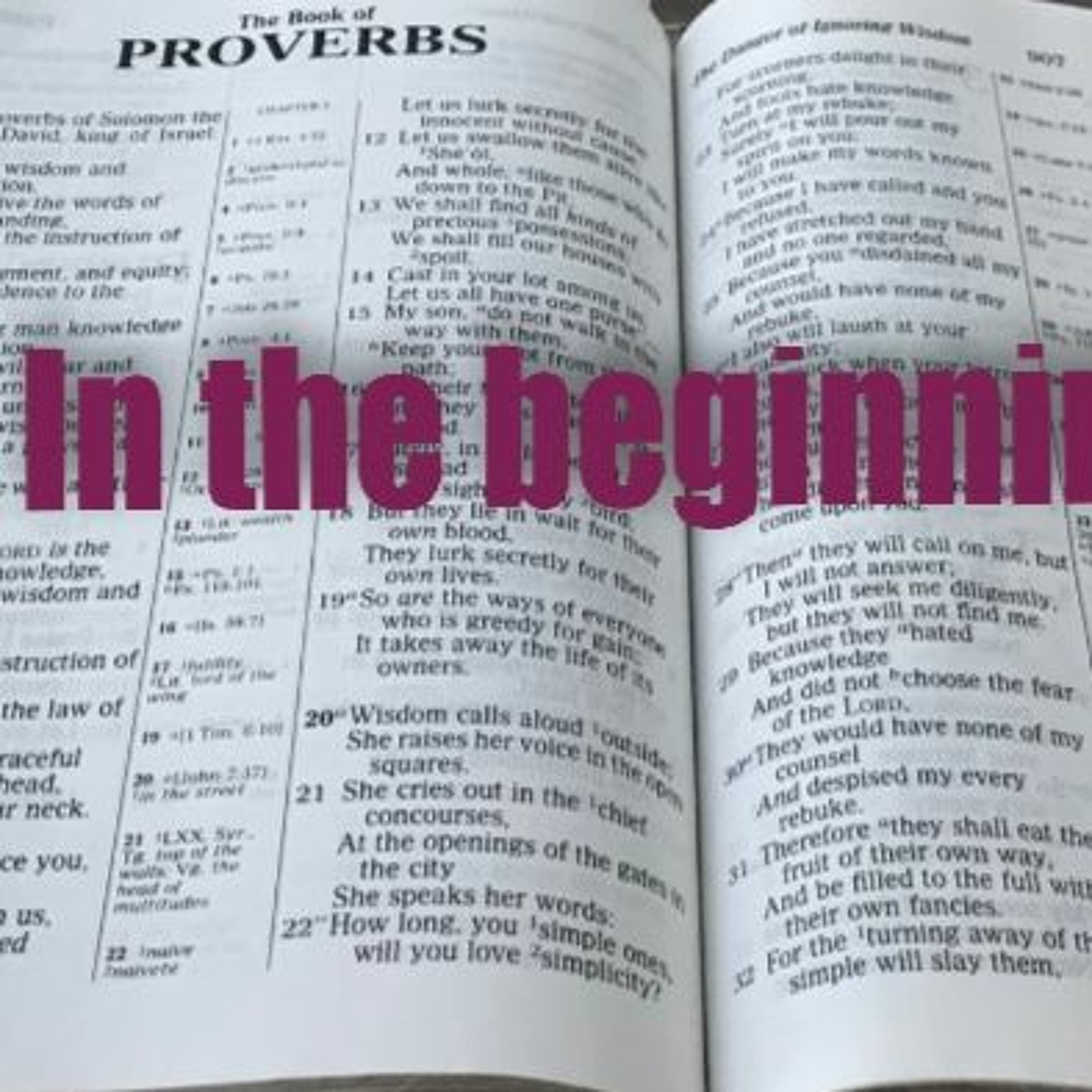 IN TH BIGINNING  5 OF 12