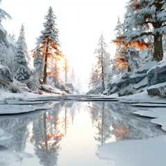 Echoes Beneath the Frozen Pines