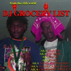 DJ GROCERY LIST