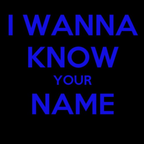 I Wanna Know Your Name