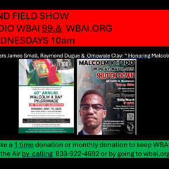 HONORING MALCOLM MIND FIELD INTERVIEW JAMES SMALL, RAYMOND DUGUE & OMOWALE CLAY