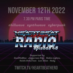 HeartBeatHero Radio 0048 Marc Matthews - Synthwave83 - Warlock  - Neon Highway