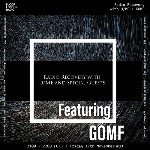 GOMF - Deeper Departures Bloop Radio Guestmix 2023 November