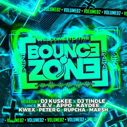 BounceZone Volume 02 - DJs Kuskee & Tindle / MCs Appo K.E.V Kaydee Kwex PeterG Rupcha Marsh