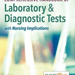 DOWNLOAD KINDLE 📔 Davis's Comprehensive Handbook of Laboratory and Diagnostic Tests