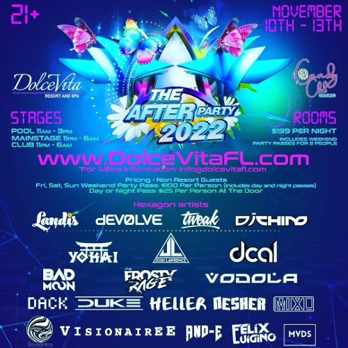 Stream EDC Orlando After Party 2022 at Dolce Vita Resort 11.12.22