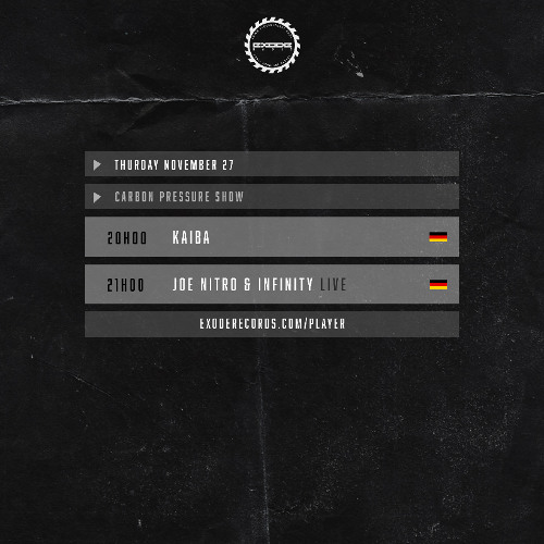 Joe Nitro b2b Infinity HC - Carbon Pressure Show 27.11.25