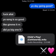 Child’s Play! (Cettiworld)