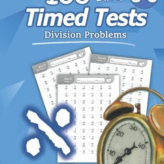 [PDF] Humble Math - 100 Days of Timed Tests: Division: Grades 3-5, Math