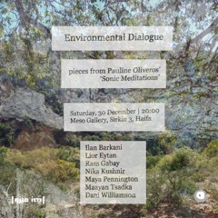 Environmental Dialogues - 30 December 2023