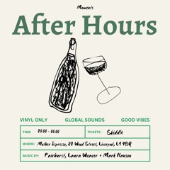 Fairhurst at Mother | Moments: After Hours (Vinyl Only)