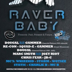 Dougal B2B Gammer @ Raverbaby - Event 20 - Past Present & Future (04/02/2012)