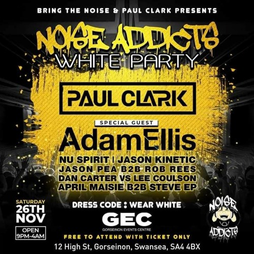 Paul Clark Noise Addicts Swansea Live Set 2022