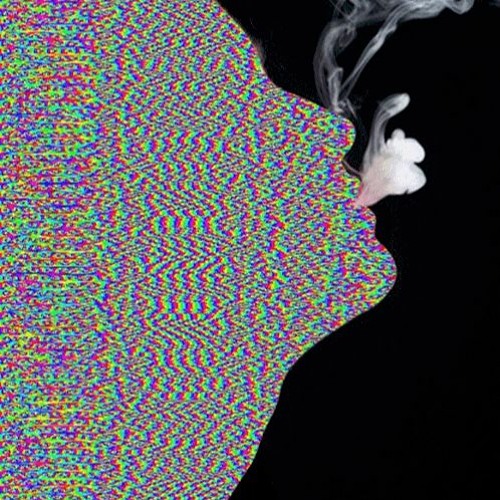 Surrounded by the smoke