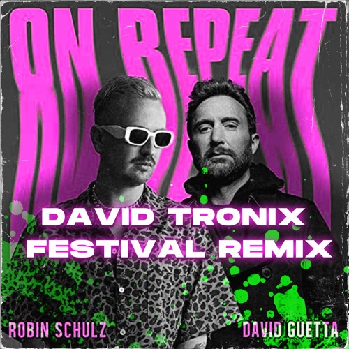 Robin Schulz & David Guetta - On Repeat (David Tronix Festival Remix)