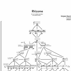 Arbor+Rhizome (version for 4 performers)