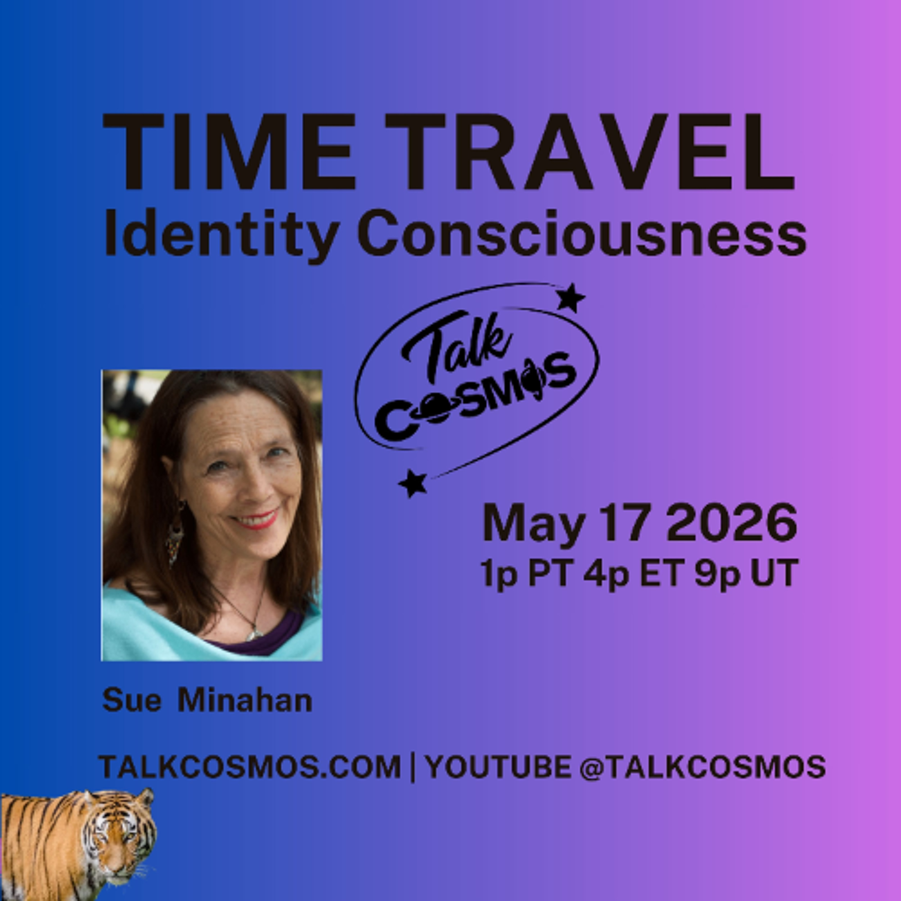 Talk Cosmos 05-17-26 Time Travel Identity Consciousness