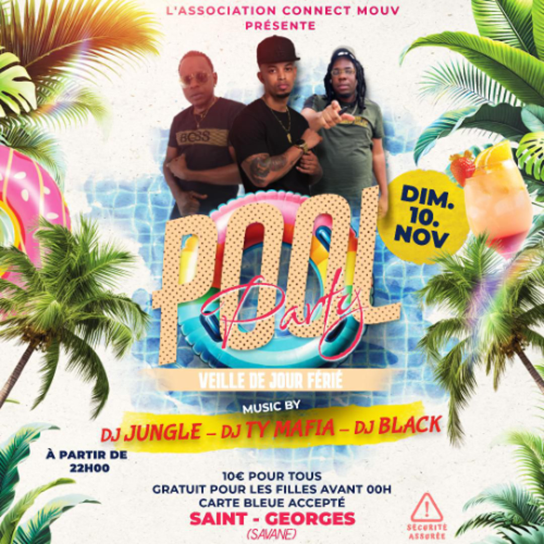 Pochette de Live - 10-11-24 - Pool Party - DJ Ty Mafia