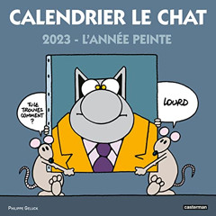 [View] KINDLE 📚 Le Chat - Calendrier Le Chat 2023 by  Philippe Geluck,Philippe Geluc