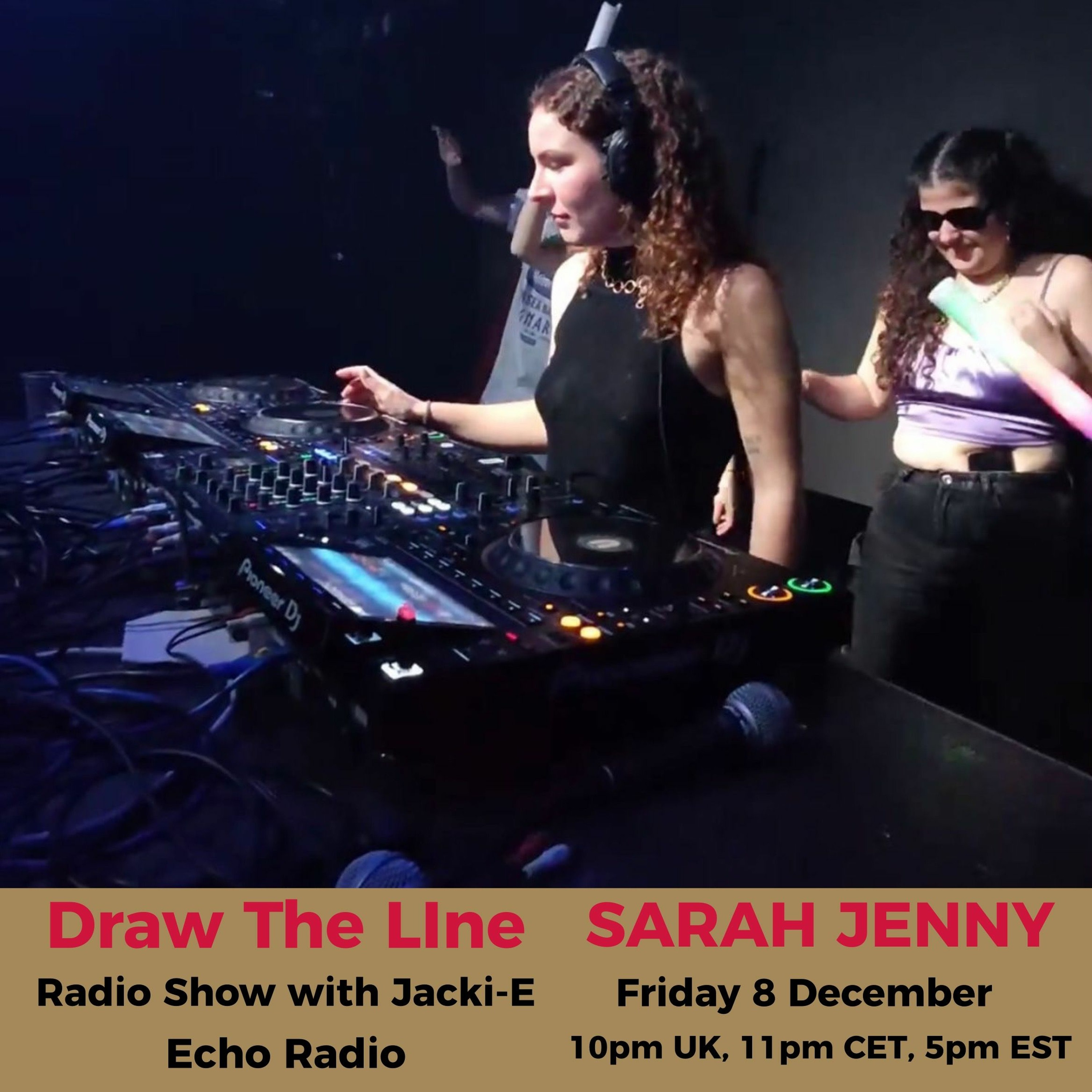 Jacki-E and Draw The Line Radio Show