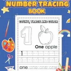 Download PDF Number Tracing Book For Preschoolers: Practice Number Tracing 1-100