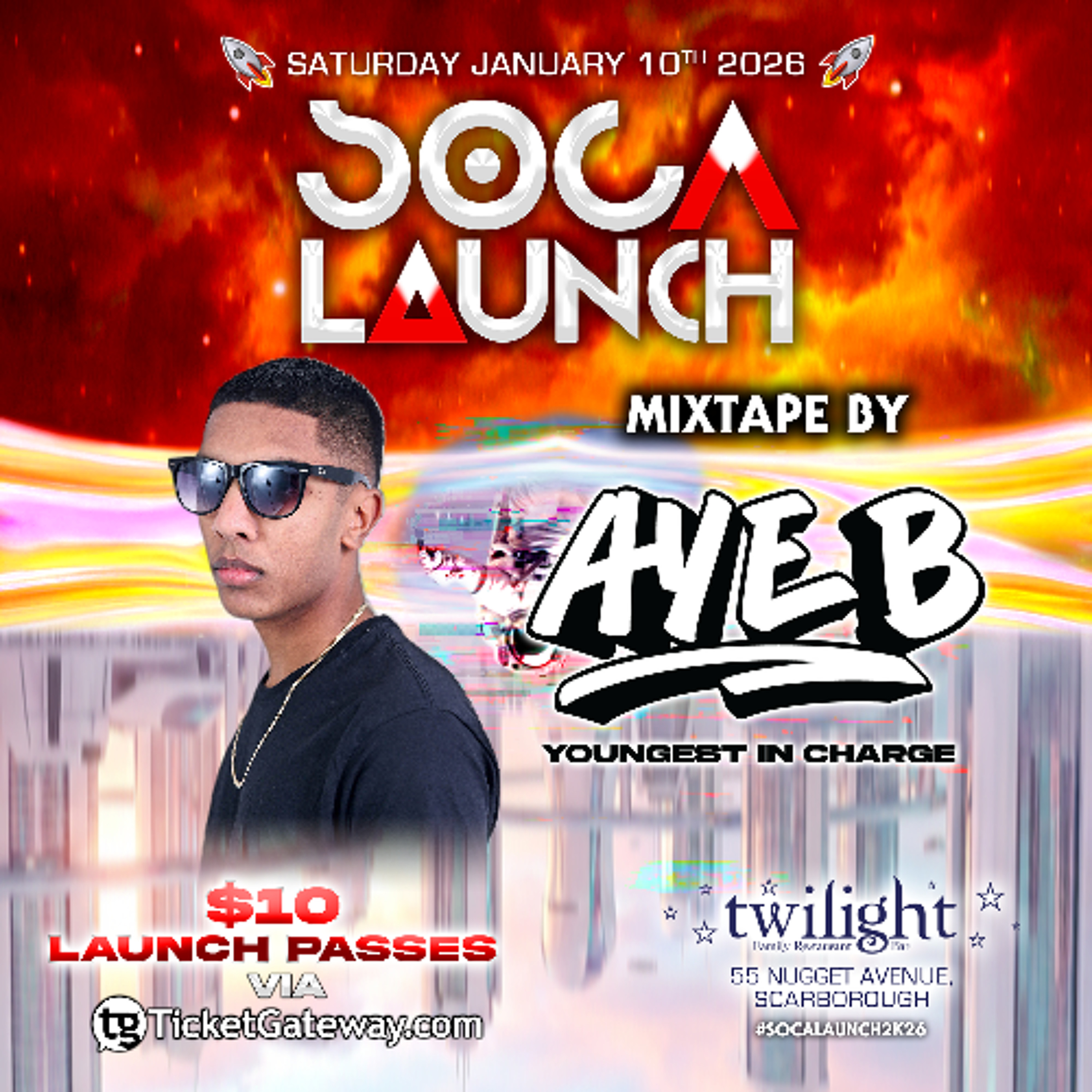 SOCA LAUNCH 2026 MIX 3 - AYE B