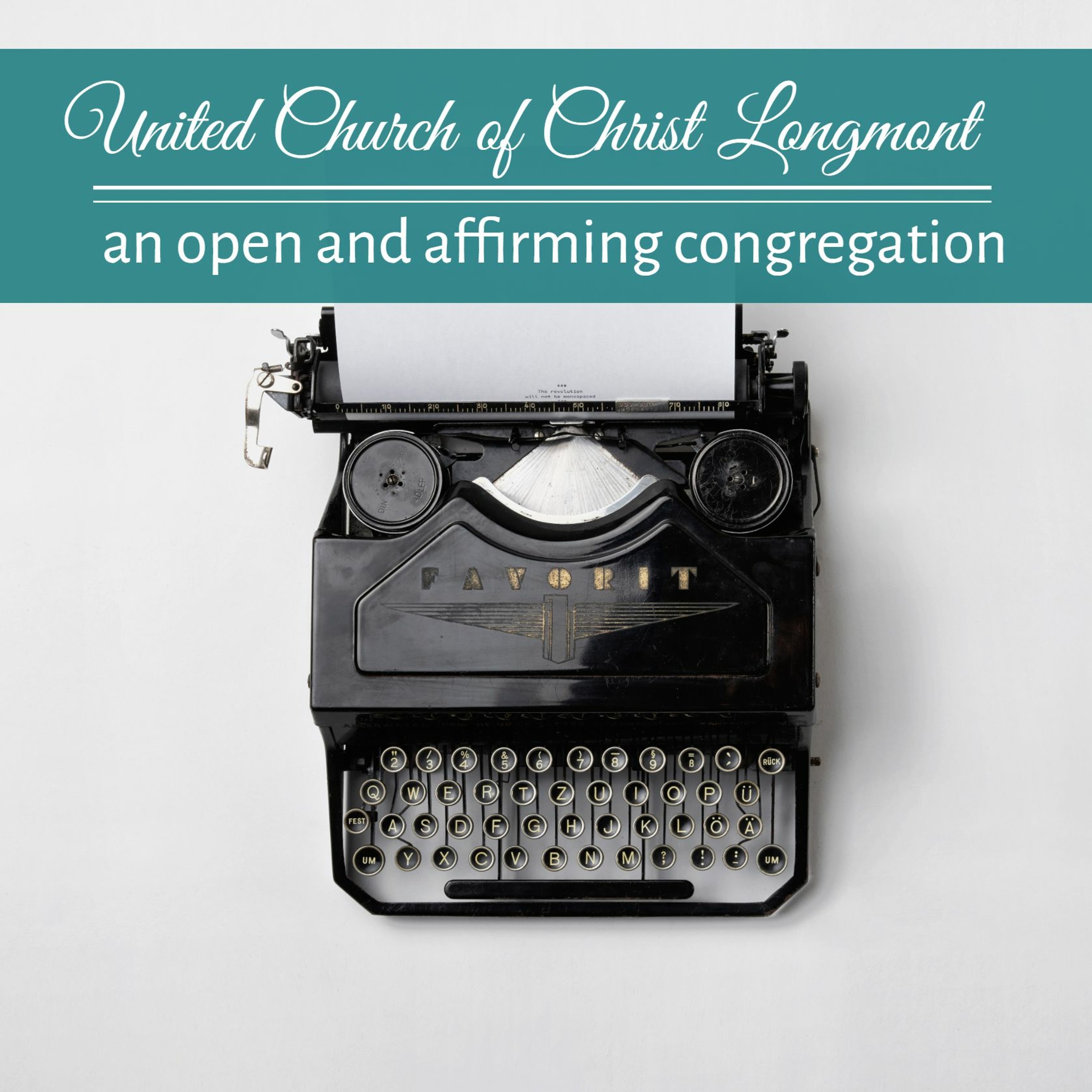 UCC Longmont Sermons