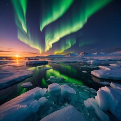 Aurora Breaks the Ice