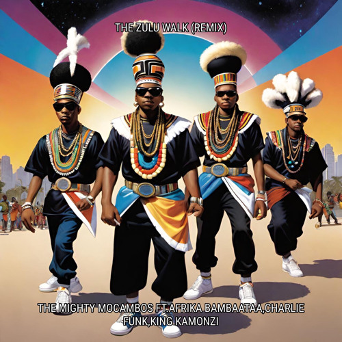 THE ZULU WALK (REMIX)THROWDOWN By THE MIGHTY MOCAMBOS FT.AFRIKA BAMBAATAA,CHARLIE FUNK,KING KAMONZI