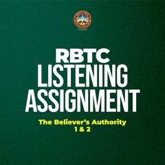 The Believer's Authority - 1 01 Our Place of Authority