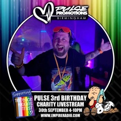 Dave G Live on Pulse Promotions 3rd Birthday Live