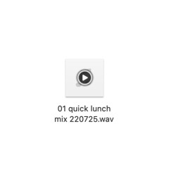 quick lunch mix 220725