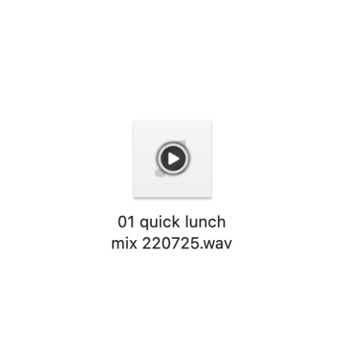 quick lunch mix 220725