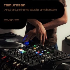 25/07/25_vinyl only @ home studio, amsterdam