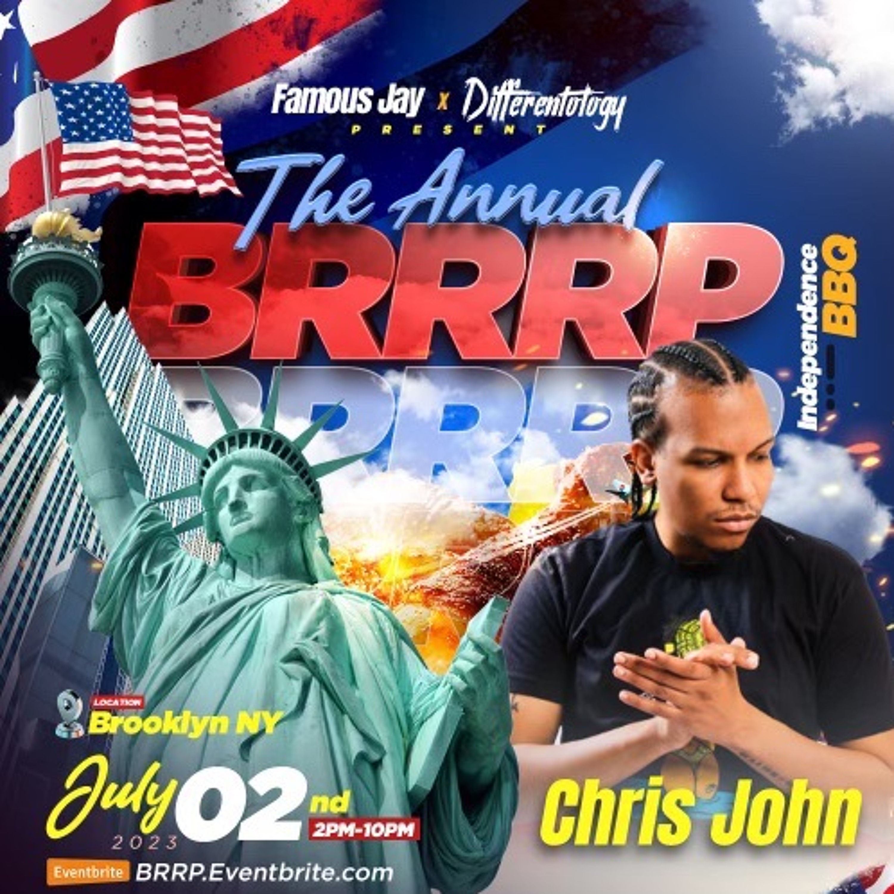 FAMOUS JAY X DIFFRENTOLOGY BRRRP BBQ 2023 LIVE AUDIO FEAT DJ YOUNG G