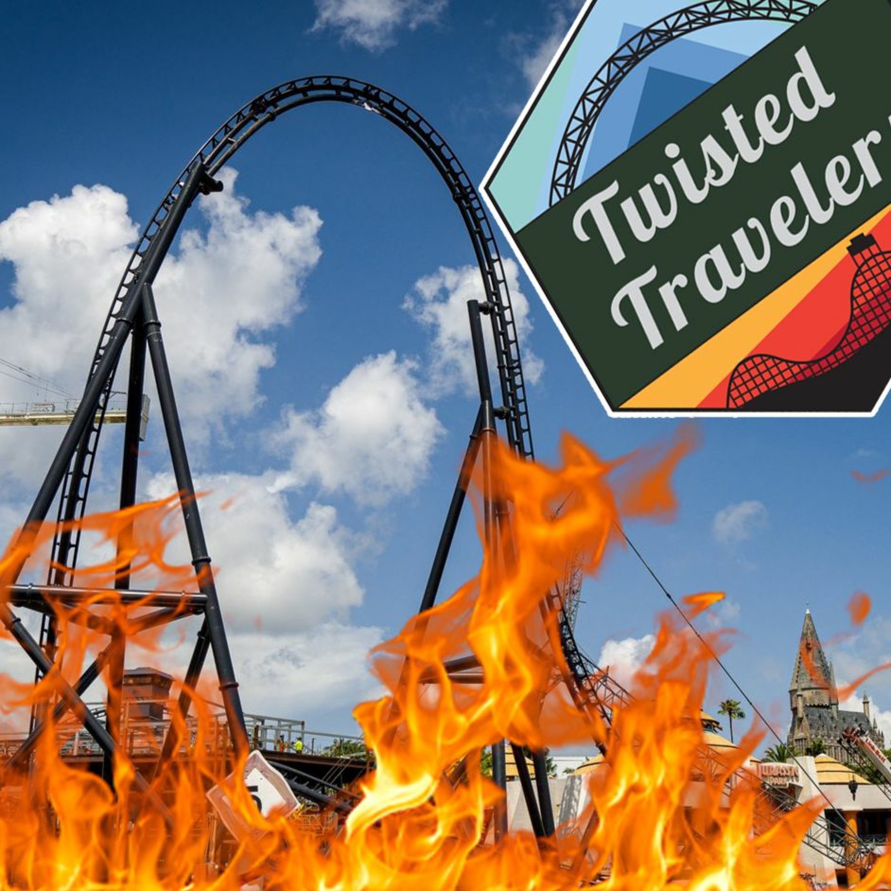 Hot Takes and Velocicoaster galore with the Twisted Travelers! - Episode 92 episode artwork