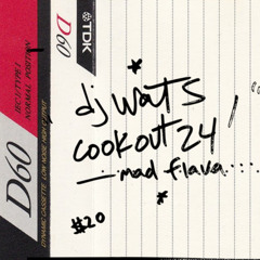 DJ WATS - COOKOUT 24