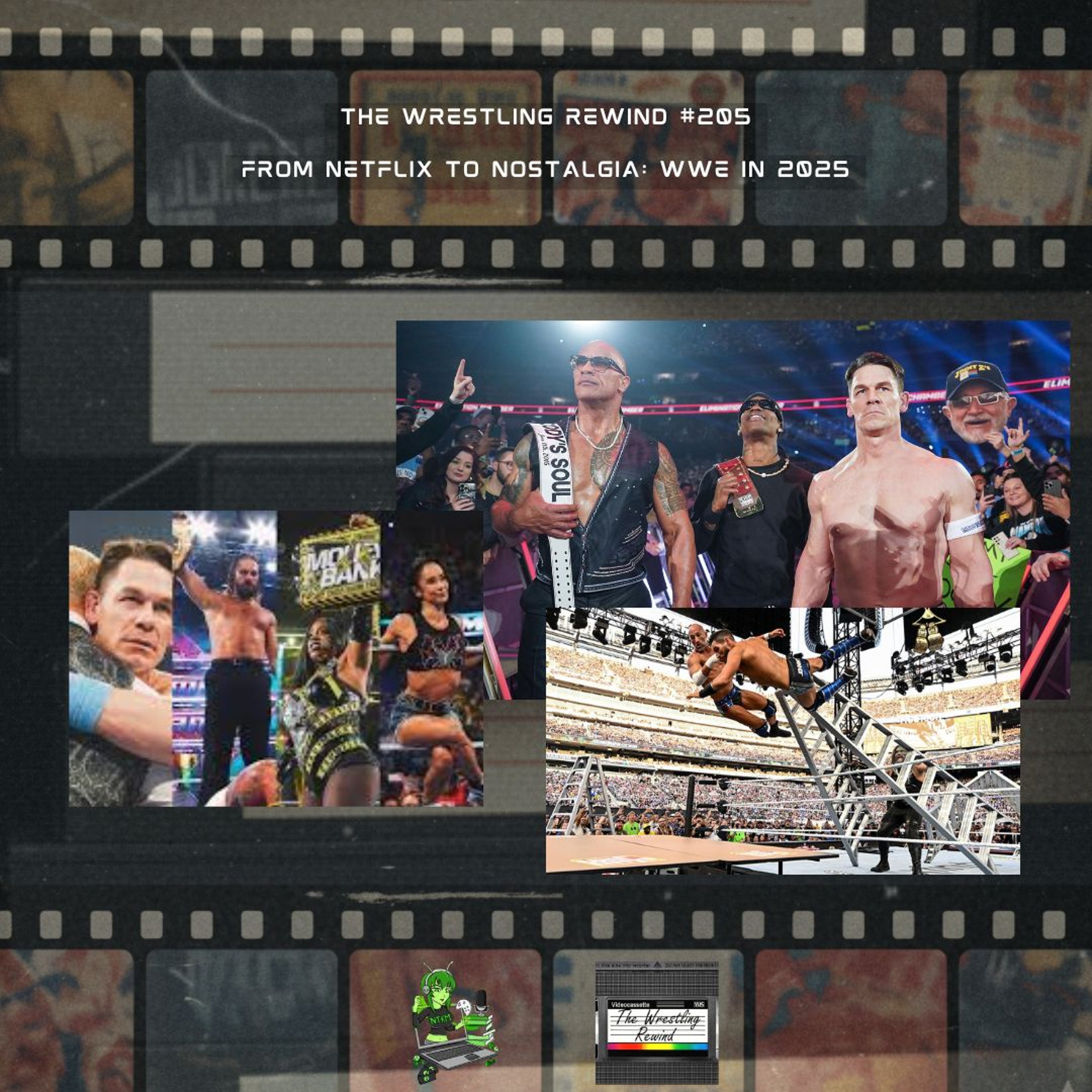 The Wrestling Rewind #205 🎙️ : From Netflix to Nostalgia WWE in 2025 episode artwork